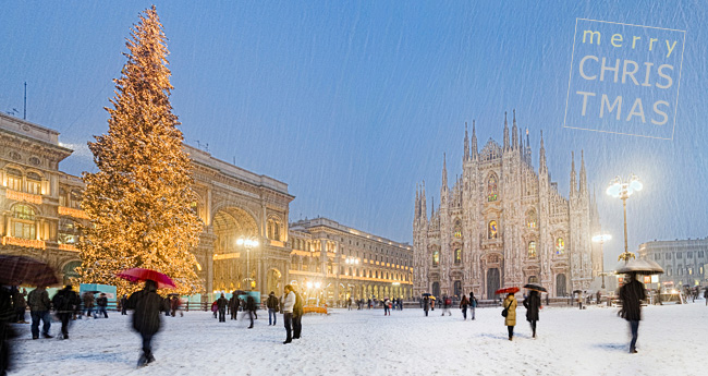 Christmas in Milan by Sandra Raccanello