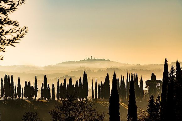 San Gimignano, Tuscany Italy Stock Images