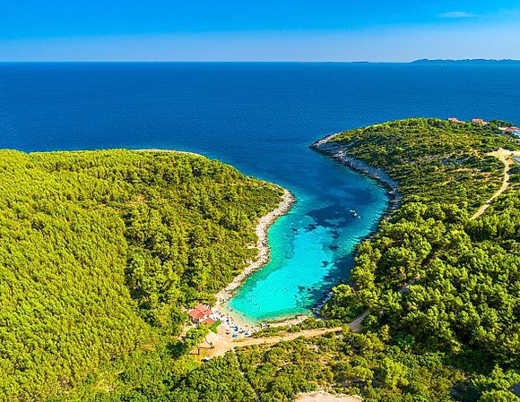 Island Korcula Croatia Travel Stock Images