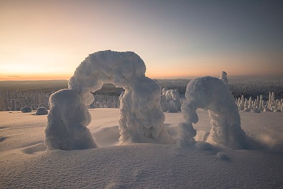Winter in Finland landscape photography