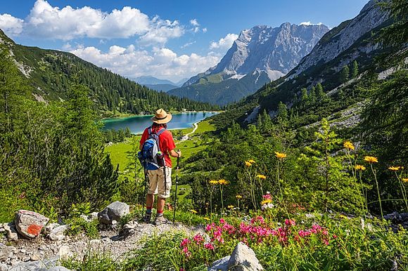 Summer in the alps travel images