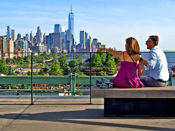 Summer in New York City Stock Images